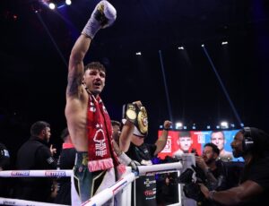 Hearn on Leigh Wood: You’re Talking About a British Boxing Great; He’s the Best Featherweight in the World