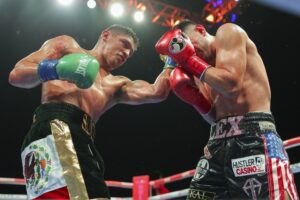 Robert Garcia: Rocha Couldn't Do Anything About Santillan's Strength and Power