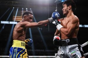 Subriel Matías turns back Shohjahon Ergashev in six in IBF title defense
