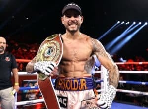 Arnold Barboza Hoping To Get In The Mix At The Top Of The Super Lightweight Division