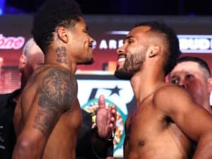 Jamaine Ortiz On Shakur Stevenson’s Injury Claims: “De Los Santos Just Didn’t Allow Him To Do What He Wanted”