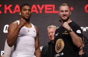 Weigh-in alert: Joshua-Wallin, Wilder-Parker and undercard ready for war in Saudi Arabia