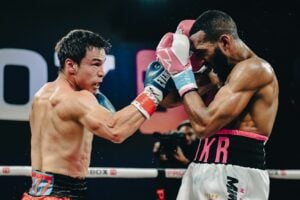 Highlights! Batyr Jukembayev wins wide decision over Mohamed Mimoune on final ProBox TV show of 2023