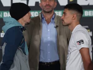 Michael Conlan, Jordan Gill Both Weigh 129.5 Pounds For DAZN Main Event In Belfast