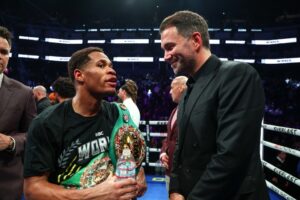 Hearn on Devin Haney Fighting in San Francisco: It Was Great For US Boxing; Fantastic Look for Devin’s Career