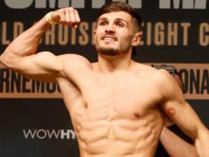 Lee Cutler Fights Past a Game Kingsley Egbunike To Bank Decision Win