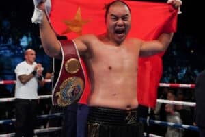 Zhilei Zhang Believes He’ll Put Anthony Joshua To Sleep