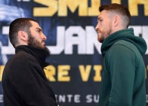 Artur Beterbiev, Callum Smith Make Weight For Light Heavyweight Title Fight Saturday Night