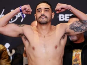 Raul Curiel Drops, Batters, Stops Elias Diaz In 8th Round On Ortiz-Lawson Undercard In Las Vegas