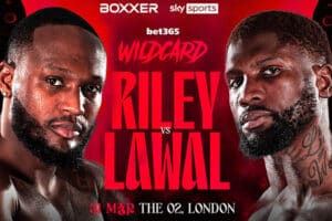 Wardley-Clarke: Viddal Riley-Mikael Lawal Added To March 31 Bill At The O2