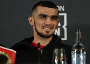 Rakhimov vs. Nunez IBF 130-Pound Eliminator on Feb. 16 in Dushanbe