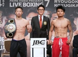 Takuma Inoue stops Jerwin Ancajas in nine to defend bantamweight title