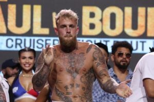 ‘Canelo, stop ducking’: Jake Paul stops Bourland in one, calls out Alvarez