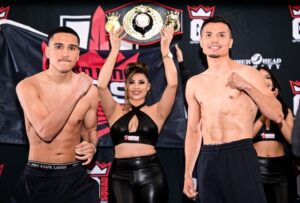 Gabriel Flores Jr.-Julian Rodarte Weigh-In Results