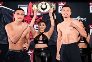 Flores-Rodarte Weigh-In Results For Stockton Fight