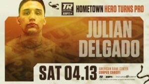 Delgado Added to Anderson-Merhy Undercard