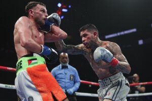 Arnold Barboza Jr. Ekes Out Split Decision; Bektemir Melikuziev Cut Short – But Wins