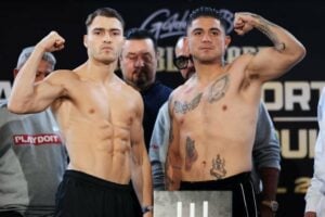 Oscar Duarte batters Joseph Diaz Jr., becomes first to stop ex-titleholder