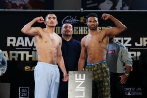 Vergil Ortiz Jr. scores first round KO of Thomas Dulorme, clears way for Tim Tszyu showdown