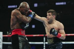 Sergiy Derevyanchenko shuts out Vaughn Alexander over ten rounds on Haney-Garcia card