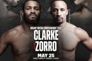 Cheavon Clarke vs Ellis Zorro joins Taylor vs Catterall 2