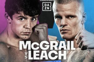 Ja’Rico O’Quinn out, Peter McGrail vs Marc Leach set for Apr. 27