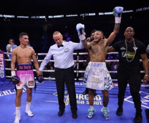 Promoter Hearn Targeting Lamont Roach Jr. Title Shot For Zelfa Barrett Following Stoppage of Jordan Gill