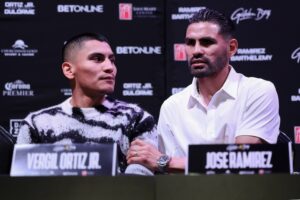 Vergil Ortiz Inspired by Mentor Jose Ramirez Ahead of Fresno Card