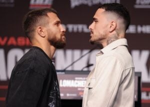 Hughes Warns Kambosos His Best Chance Is Attack Against Lomachenko