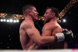Nathan Heaney and Brad Pauls make middleweight title limit