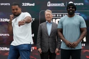 Joe Joyce backs Derek Chisora's desire to keep fighting