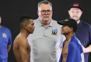 Weigh-in alert: ‘Chocolatito’ Gonzalez-Rober Barrera and undercard ready for war in Nicaragua