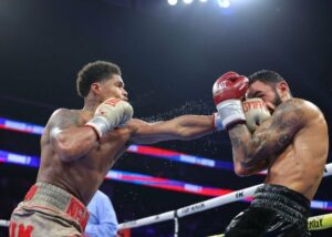 Shakur Stevenson retains lightweight belt, defeats Artem Harutyunyan in final Top Rank fight