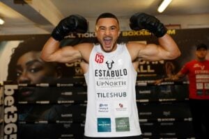 Callum Simpson driving groundswell of support for fight with Zak Chelli