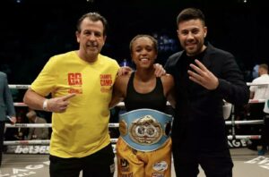 Trainer Joe Gallagher tested the waters about Katie Taylor-Tasha Jonas rematch
