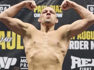 Nate Diaz and Jorge Masvidal make weight; Daniel Jacobs more than a pound over limit
