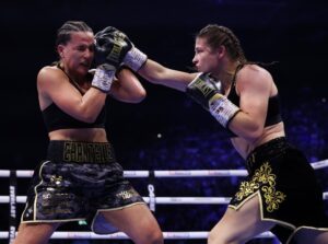 Chantelle Cameron aiming for trilogy with Katie Taylor: ‘I want my belts back’