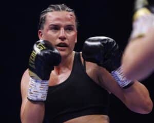 Chantelle Cameron wins WBC Interim title in thriller with Elhem Mekhaled