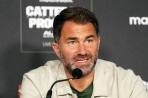 ‘Frustrated at the end’: Hearn believes Madrimov deserved more credit from judges in Crawford fight