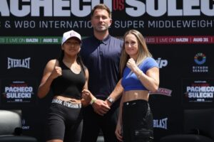 Adelaida Ruiz and Ginny Fuchs to meet Saturday in a defining moment for both