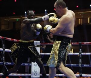 Lawrence Okolie targeting 'great fight' with Deontay Wilder