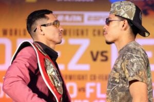 Luis Alberto Lopez-Angelo Leo, ESPN Undercard Weigh-In Report From Albuquerque, New Mexico