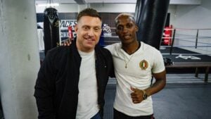 Phumelela Cafu hoping his dream comes true against Kosei Tanaka