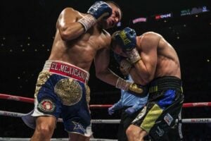 Vergil Ortiz gets up from two knockdowns, narrowly outslugs game Serhii Bohachuk to majority decision victory