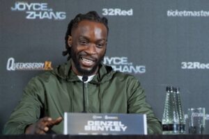 ‘Candyman’ Denzel Bentley targeting rematch with Janibek Alimkhanuly