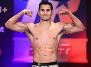 Lindolfo Delgado faces Bryan Flores aiming to show his progress under Robert Garcia’s guidance