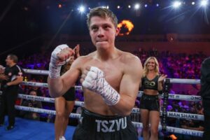‘Have I been sparring Tim Tszyu? No, I don’t have a death wish,’ says his brother Nikita Tszyu