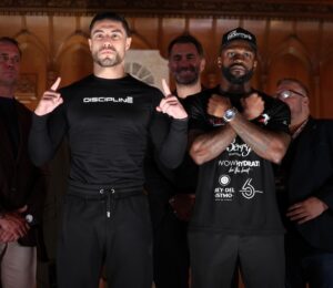 Ishmael Davies says Josh Kelly won’t hear the final bell at Wembley Stadium