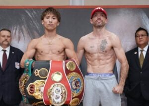 Naoya Inoue, TJ Doheny On Weight For RING 122-Pound Championship In Tokyo