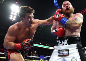 Joey Dawejko says his mouthpiece repeatedly coming out, which led to DQ, was unintentional